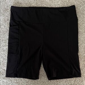No Boundaries Black Bike Shorts